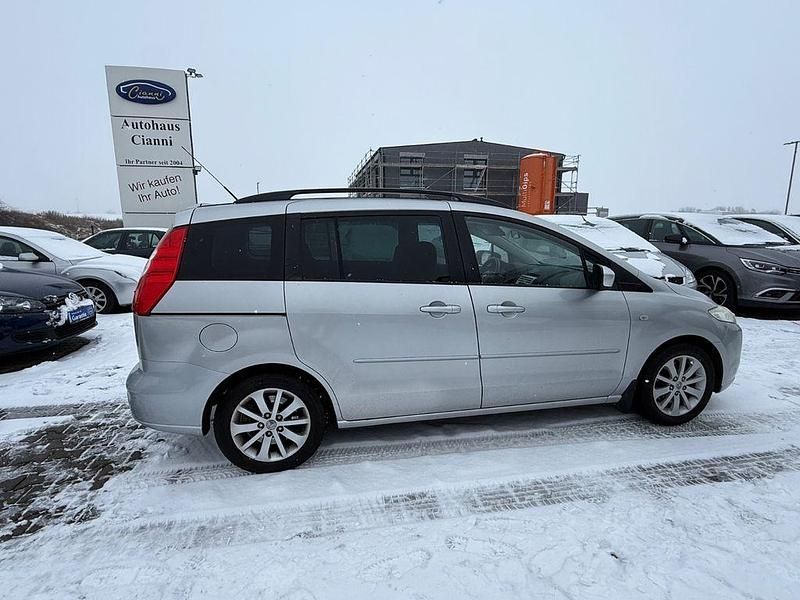 Gebraucht Mazda 5 Exclusive 116 PS (85 kW) 2007 Silber Van / Kleinbus