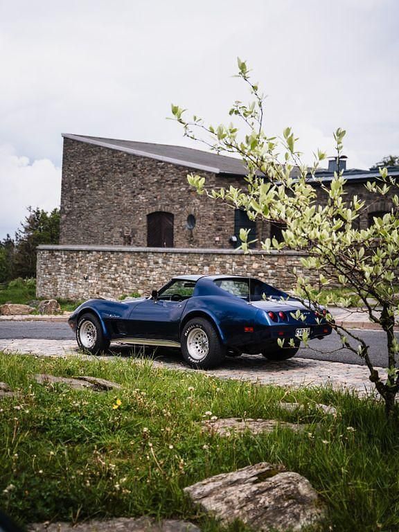 Gebraucht Corvette C3 224 PS (164 kW) 1974 Blau Cabrio