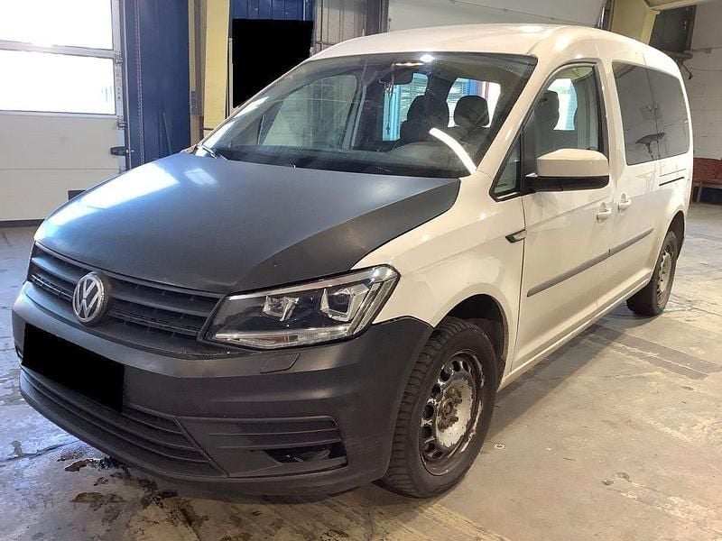 Weiß Gebraucht 2016 VW Caddy Maxi Trendline Van / Kleinbus | 6.999 € (Fairer Preis) - Bild 1/2