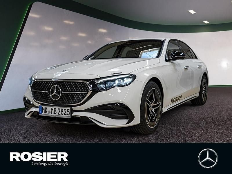 Weiss / polarweiß Gebraucht 2024 Mercedes E220 AMG Limousine | 56.890 € (Etwas zu teuer) - Bild 1/4