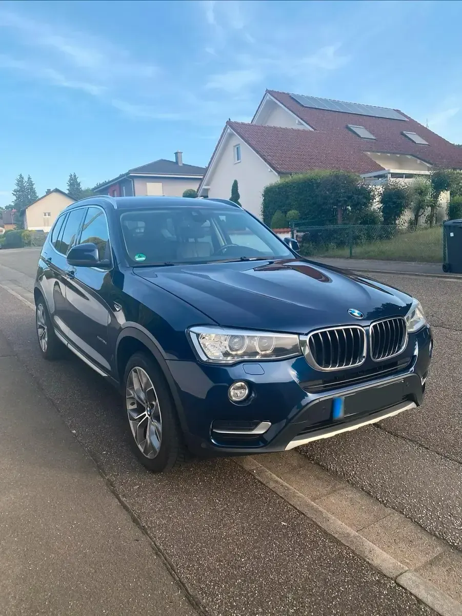 Gebraucht BMW X3 258 PS (189 kW) 2017 Blau SUV
