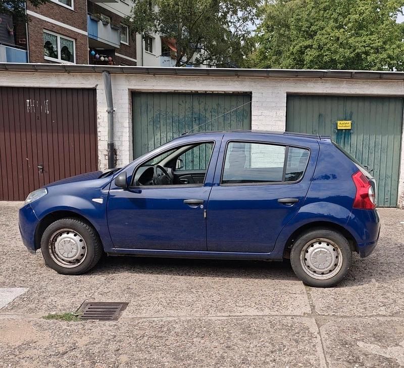 Blau Gebraucht 2008 Dacia Sandero Kleinwagen | 850 € (Guter Preis) - Bild 1/3