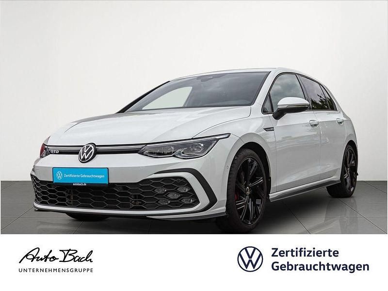 Weiß (pure white) Gebraucht 2022 VW Golf VIII GTD Limousine | 27.740 € (Guter Preis) - Bild 1/4