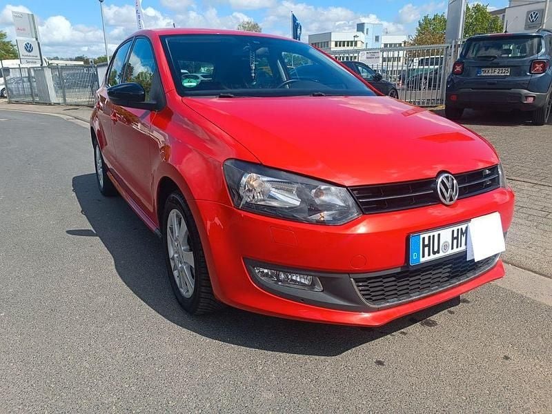 Gebraucht VW Polo Style 90 PS (66 kW) 2012 Orange Kleinwagen