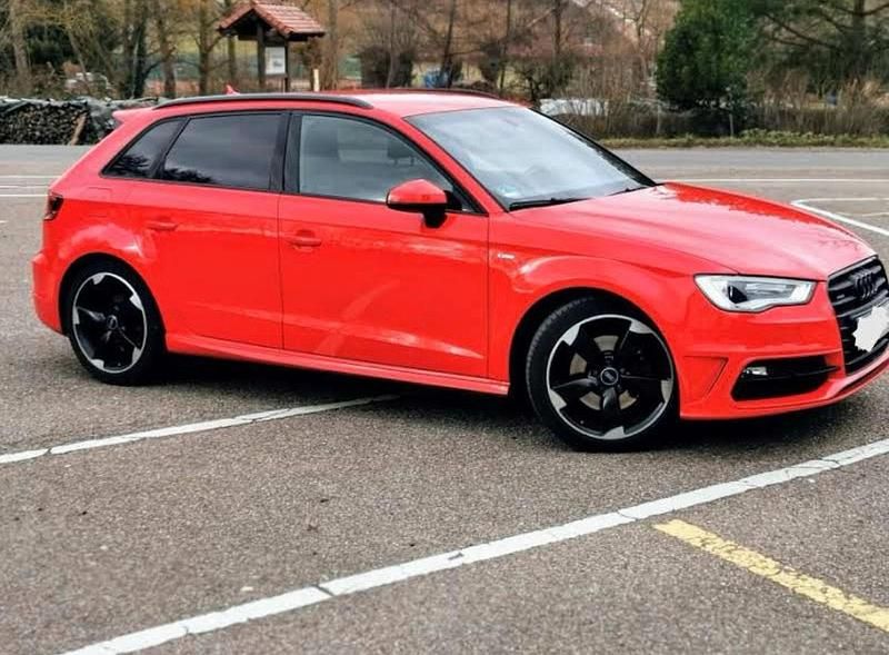 Gebraucht Audi A3 S-Line 184 PS (135 kW) 2014 Rot Limousine