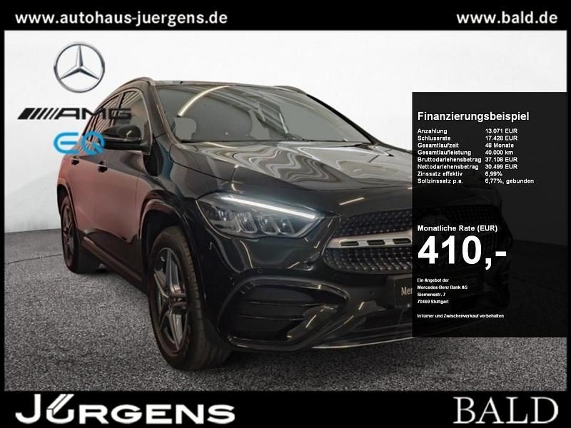 Schwarz nachtschwarz Gebraucht 2024 Mercedes GLA250 AMG SUV | 47.880 € (Teuer) - Bild 1/4
