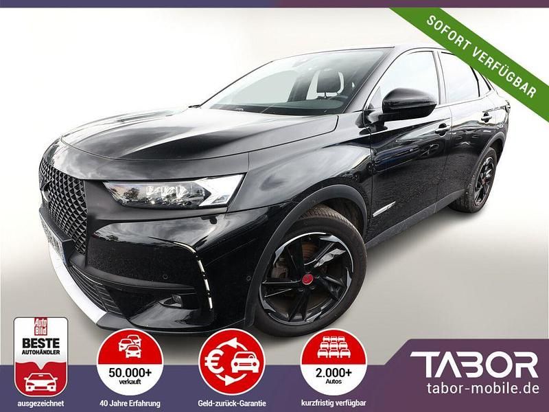 Schwarz metallic Gebraucht 2021 DS Automobiles DS7 Crossback Performance SUV | 24.488 € (Fairer Preis) - Bild 1/4