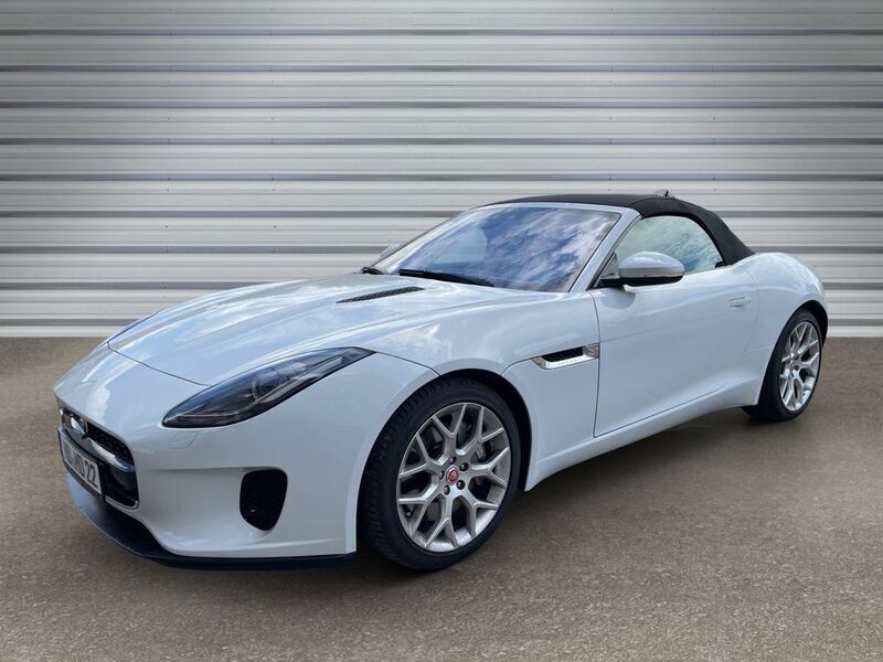 Yulong white Gebraucht 2018 Jaguar F-Type Cabrio | 43.589 € (Superpreis) - Bild 1/4