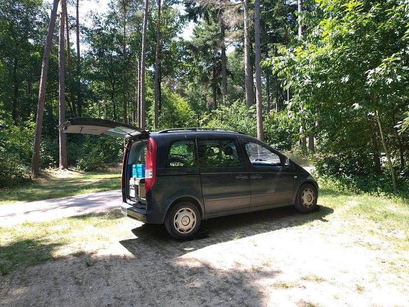 Gebraucht Mercedes Vaneo 100 PS (73 kW) 2002 Schwarz Van / Kleinbus