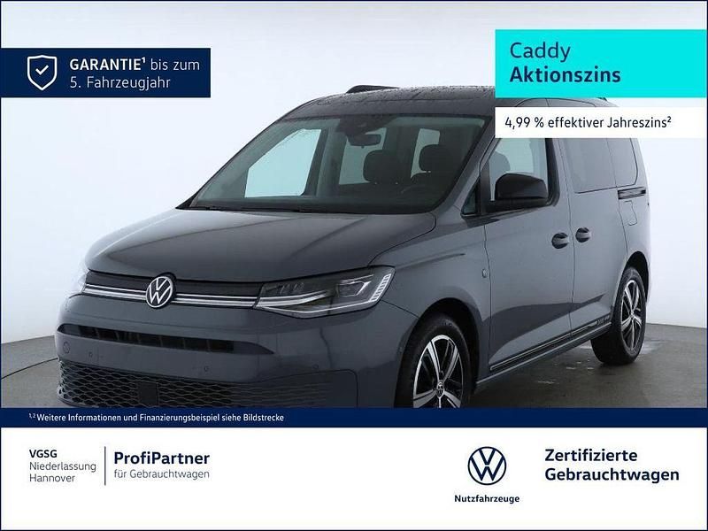 Gebraucht VW Caddy Dark Label 122 PS (89 kW) 2025 Grau Van / Kleinbus