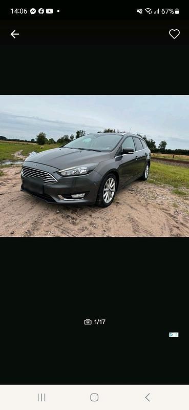 Grau Gebraucht 2016 Ford Focus Kombi | 7.200 € (Fairer Preis) - Bild 1/4