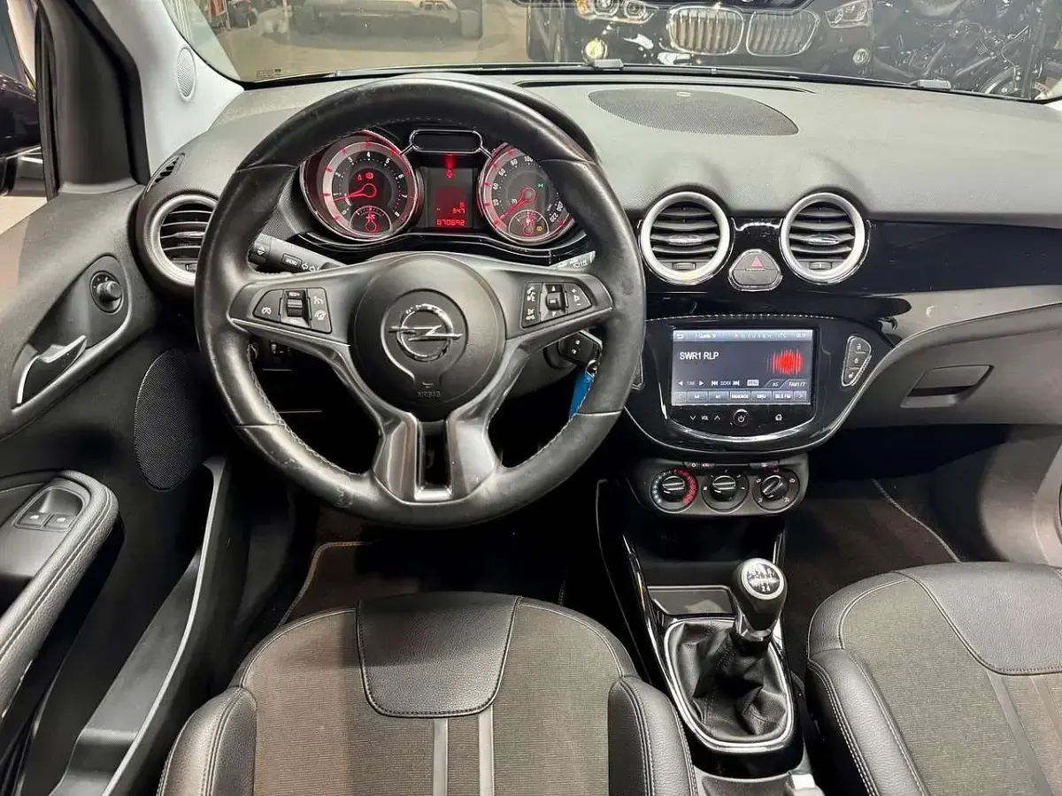 Gebraucht Opel Adam 101 PS (74 kW) 2016 Karbonschw graphitschw midnigh Kleinwagen