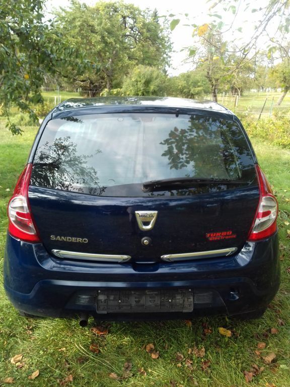 Gebraucht Dacia Sandero 75 PS (55 kW) 2012 Blau Kleinwagen