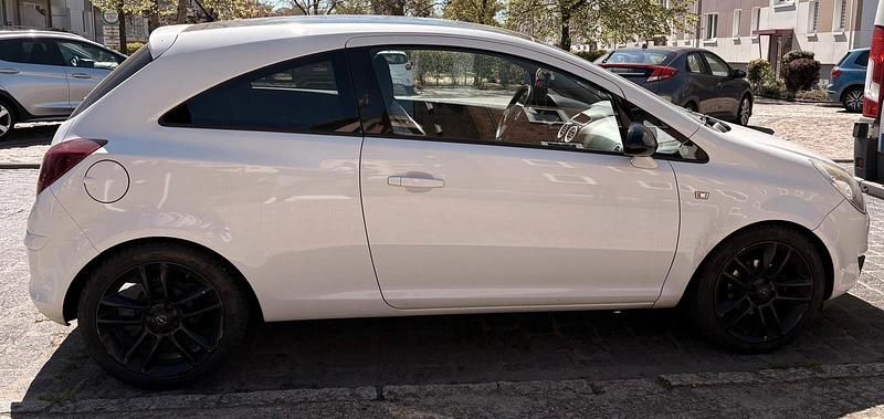 Gebraucht Opel Corsa 2008 Weiß Kleinwagen