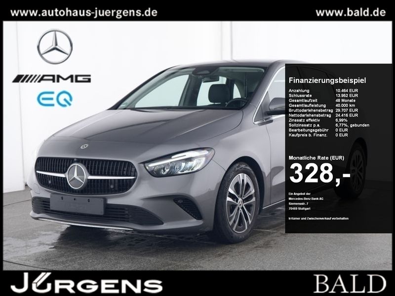 Grau mountain grey metallic Gebraucht 2024 Mercedes B220 Progressive Van / Kleinbus | 34.880 € (Superpreis) - Bild 1/4