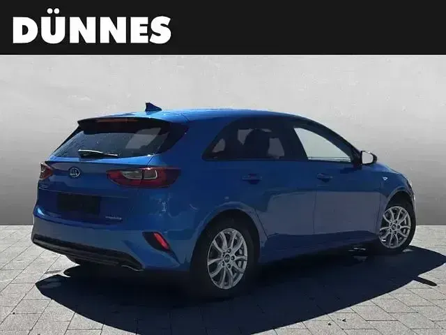 Gebraucht Kia Ceed Edition 7 147 PS (108 kW) 2019 Blau (blue flame metallic) Kleinwagen