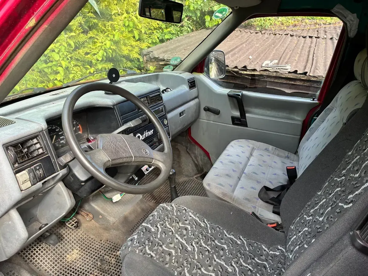 Gebraucht VW Multivan 84 PS (61 kW) 1990 Rot Van / Kleinbus
