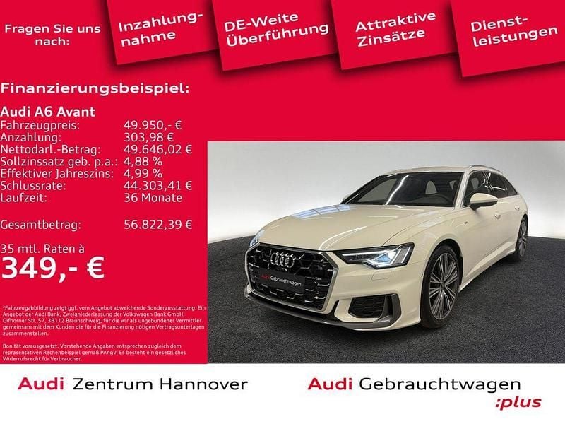 Gebraucht Audi A6 S-Line 340 PS (250 kW) 2024 Amalfiweiss uni Kombi