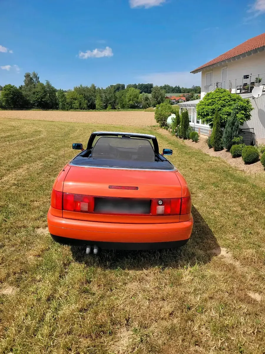 Used Audi Cabriolet 90 HP (66 kW) 1999 Orange Cabriolet