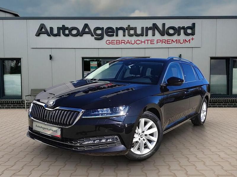 Schwarz Gebraucht 2020 Skoda Superb Premium Edition Kombi | 23.650 € (Fairer Preis) - Bild 1/4