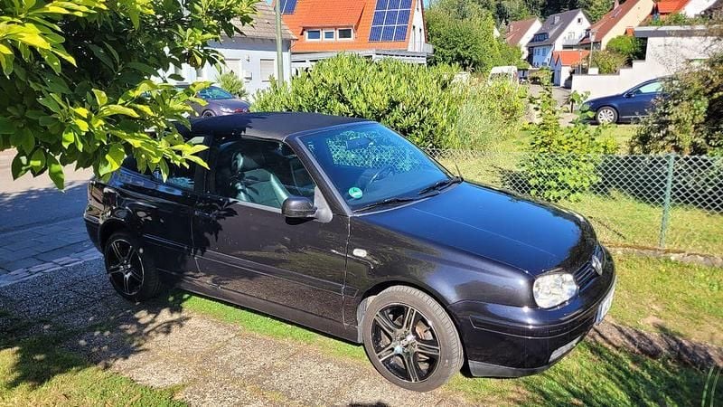 Gebraucht VW Golf Cabriolet Conceptline 90 PS (66 kW) 2000 Schwarz Cabrio