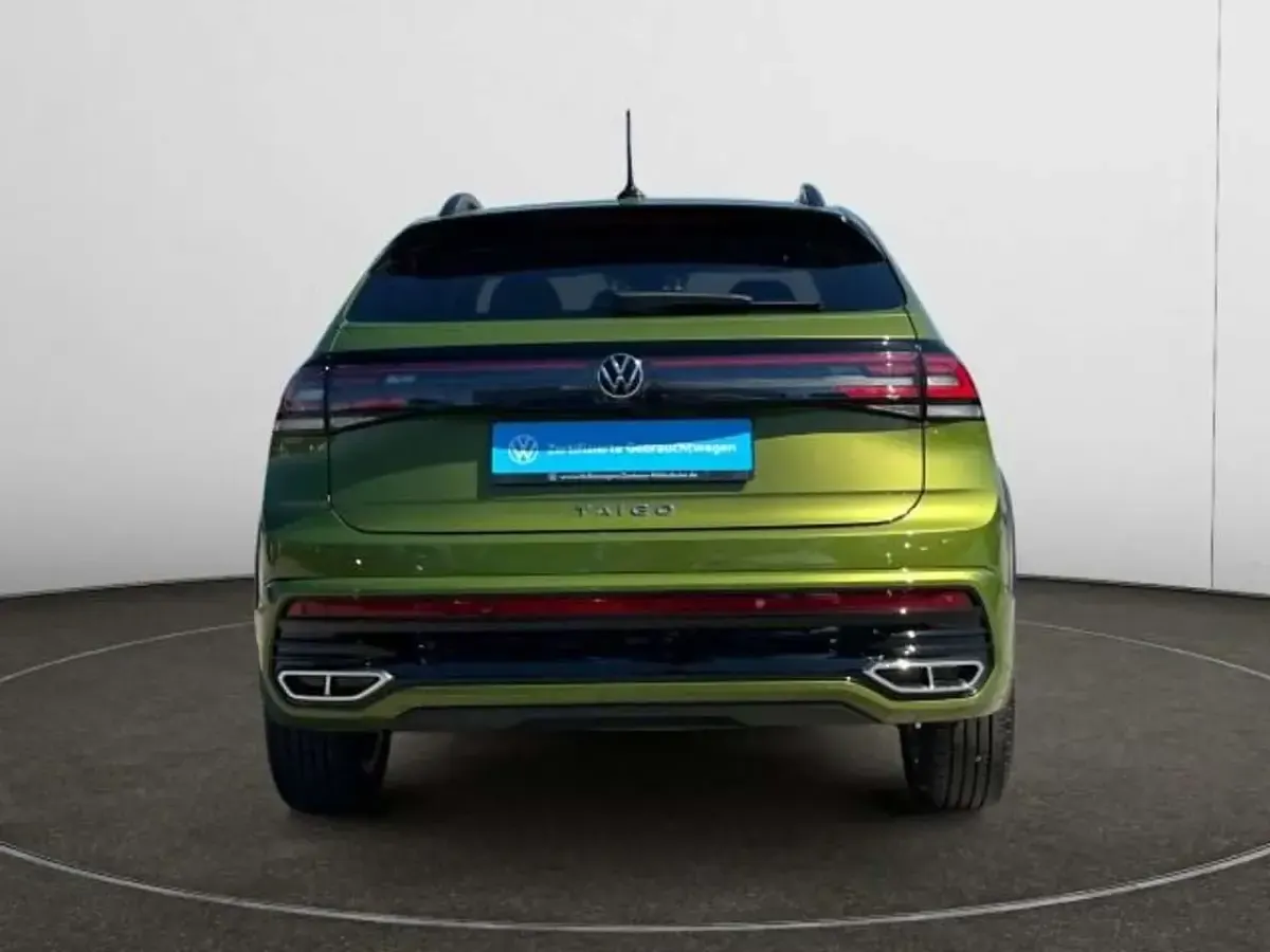 Gebraucht VW Taigo R-line 116 PS (85 kW) 2024 Visual green metallic SUV