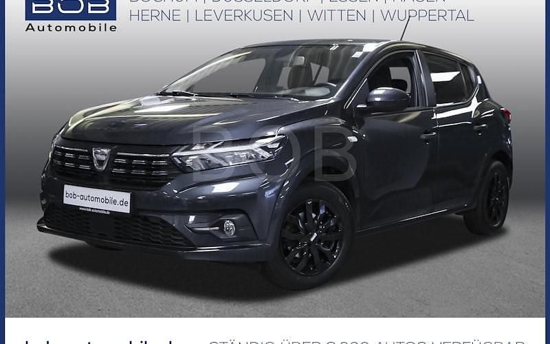 Grau Gebraucht 2021 Dacia Sandero Comfort Kleinwagen | 12.480 € (Guter Preis) - Bild 1/4