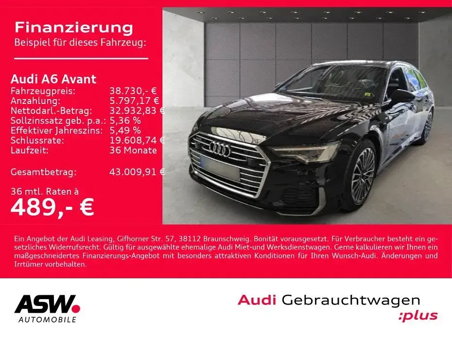 Gebraucht Audi A6 S-Line 367 PS (269 kW) 2023 Schwarz Kombi