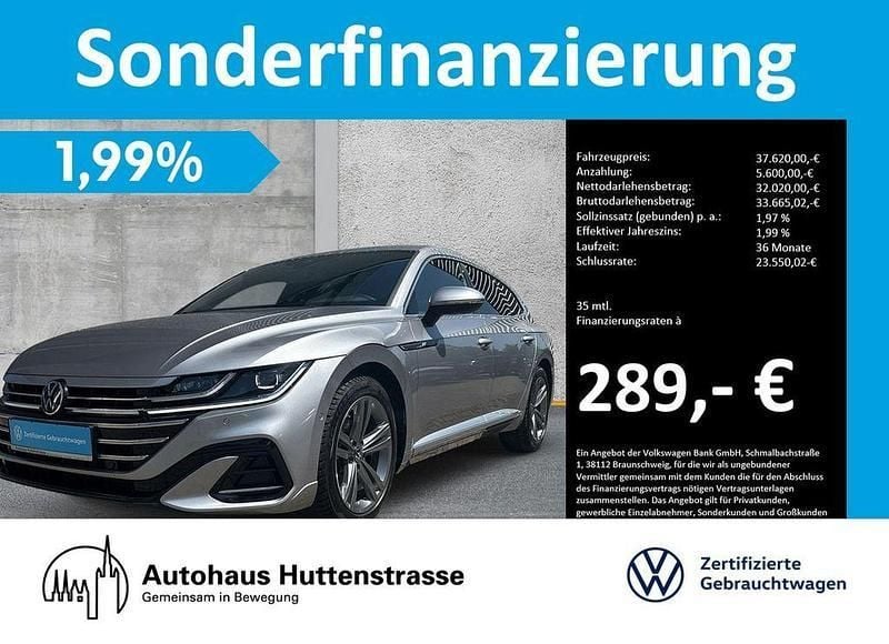 Außenfarbe: Gebraucht 2023 VW Arteon R-line Kombi | 37.620 € (Etwas zu teuer) - Bild 1/4