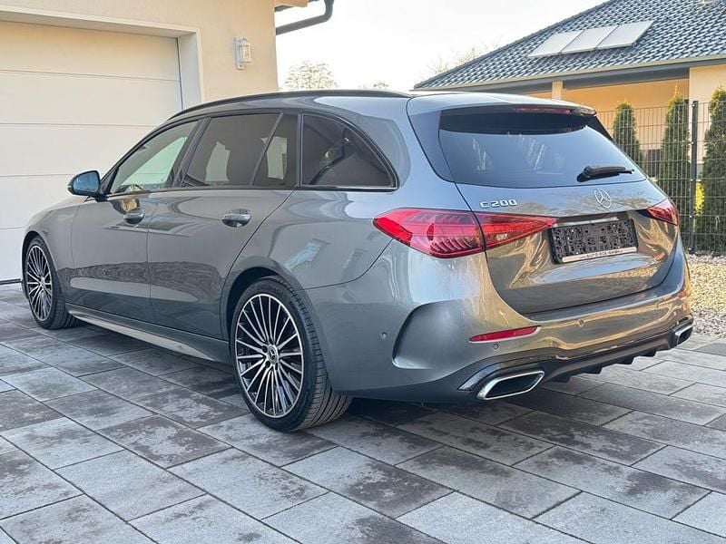 Gebraucht Mercedes C200 AMG line 204 PS (150 kW) 2021 Grau Kombi