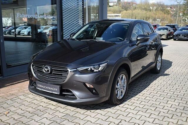 Gebraucht Mazda CX-3 Exclusive-Line 121 PS (88 kW) 2019 Grau SUV