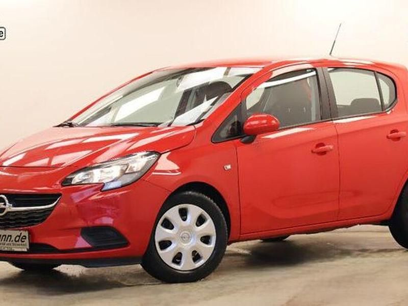 Gebraucht Opel Corsa Edition 90 PS (66 kW) 2016 Rot Kleinwagen