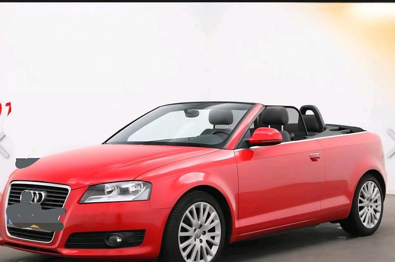 Rot Gebraucht 2009 Audi A3 Cabriolet Cabrio | 9.000 € (Teuer) - Bild 1/4