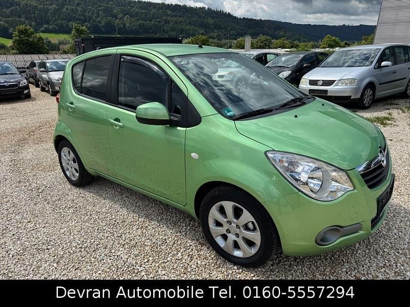 Grün Gebraucht 2010 Opel Agila Edition Kleinwagen | 3.750 € (Fairer Preis) - Bild 1/4