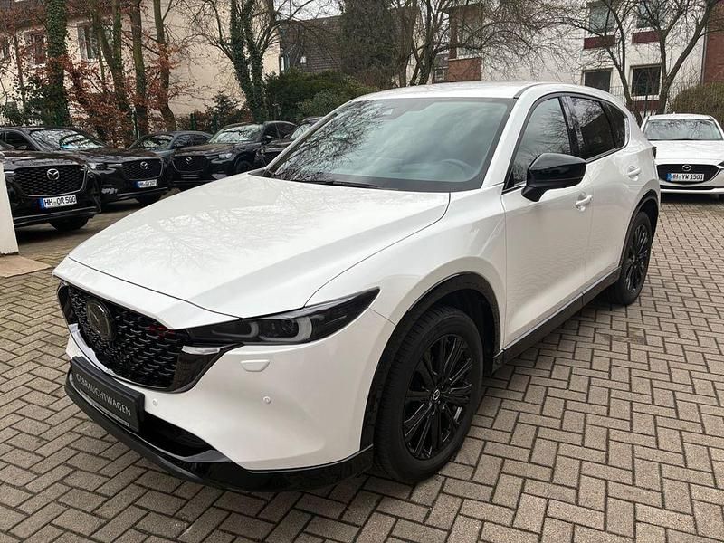 Weiß Gebraucht 2022 Mazda CX-5 Homura-Line SUV | 31.450 € (Fairer Preis) - Bild 1/4
