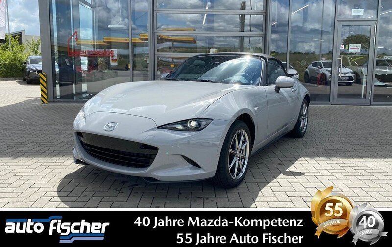 Aero gray m Neu 2025 Mazda MX5 Exclusive-Line Cabrio | 32.990 € - Bild 1/4