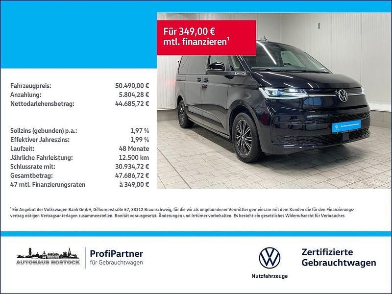 Gebraucht VW Multivan Life 150 PS (110 kW) 2024 Schwarz Van