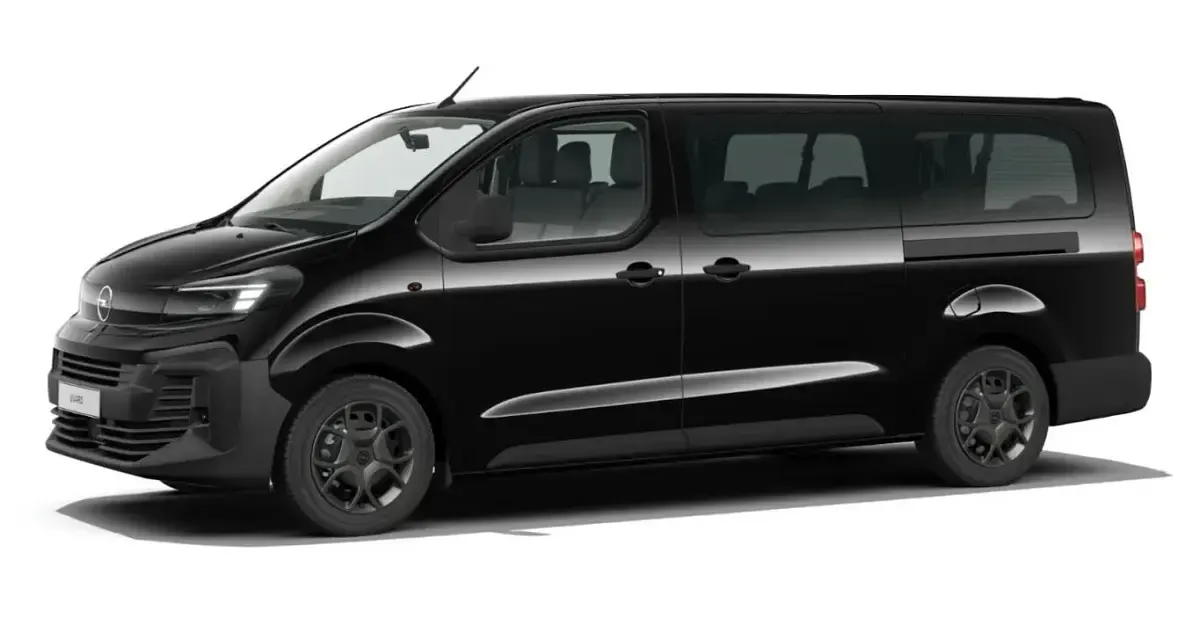 Neu Opel Vivaro-e Combi 177 PS (130 kW) 2025 Karbon schwarz metallic Van / Kleinbus