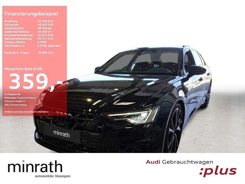 Schwarz Gebraucht 2024 Audi S6 Ambiente Kombi | 70.880 € (Etwas zu teuer) - Bild 1/4