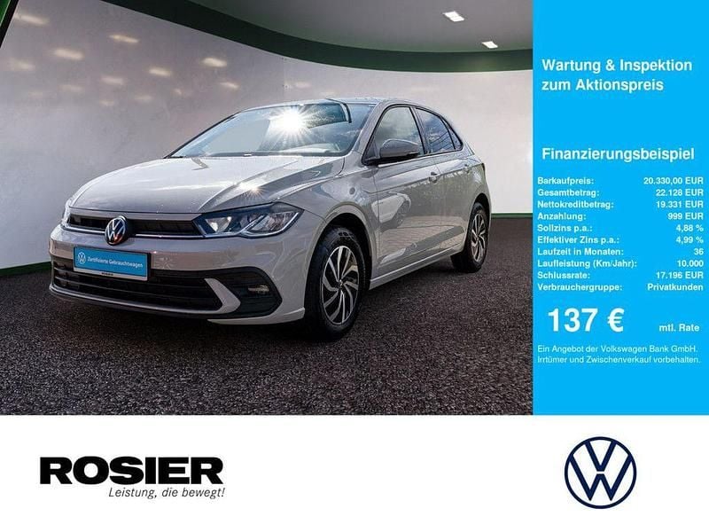 Grau Gebraucht 2025 VW Polo Life Limousine | 20.330 € (Guter Preis) - Bild 1/4