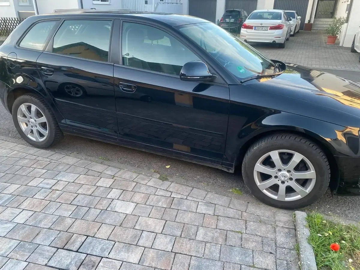 Gebraucht Audi A3 125 PS (91 kW) 2009 Schwarz Kleinwagen