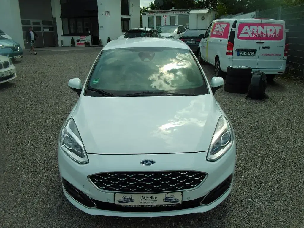 Gebraucht Ford Fiesta Vignale 101 PS (74 kW) 2018 Weiß Kleinwagen
