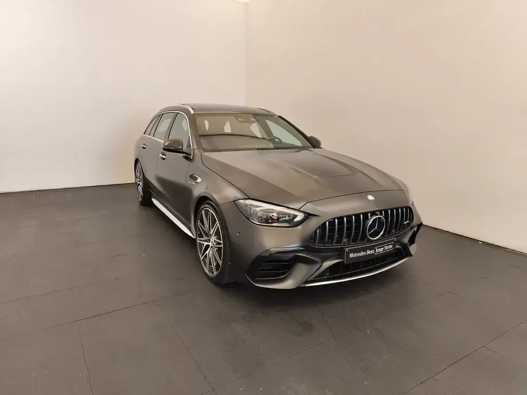 Gebraucht Mercedes C63 AMG SE 476 PS (350 kW) 2022 Manufaktur magno lack manufaktur graphitgrau magno Limousine
