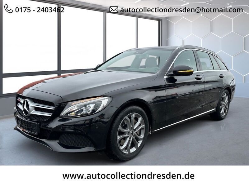 Schwarz Gebraucht 2018 Mercedes C250 Business Kombi | 21.000 € (Fairer Preis) - Bild 1/4
