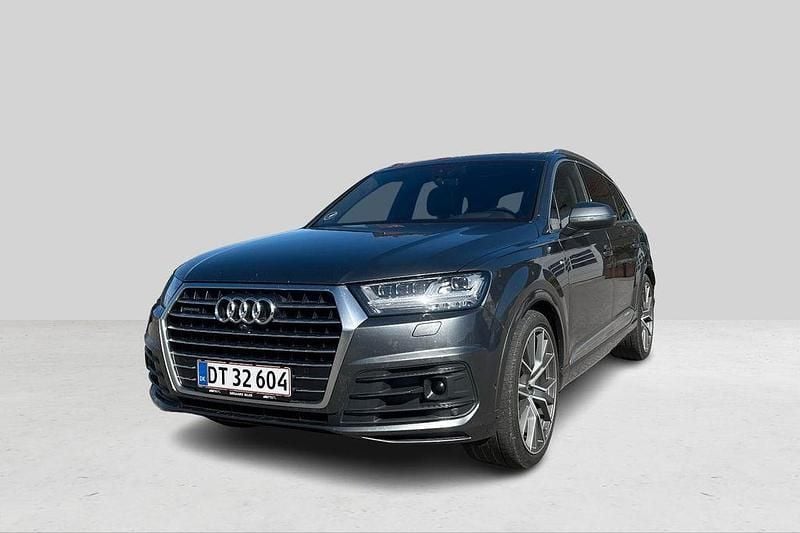 Brugt Audi Q7 S-Line 272 HK (200 kW) 2017 Grå SUV