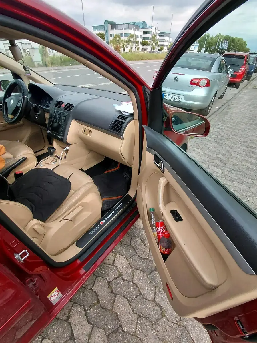 Gebraucht VW Touran 2006 Rot Van / Kleinbus