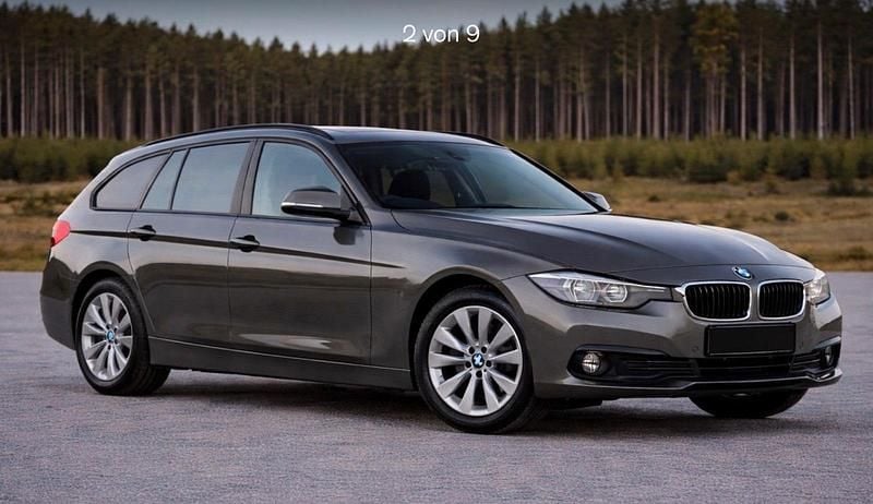 Grau Gebraucht 2016 BMW 318 Kombi | 9.999 € (Guter Preis) - Bild 1/4