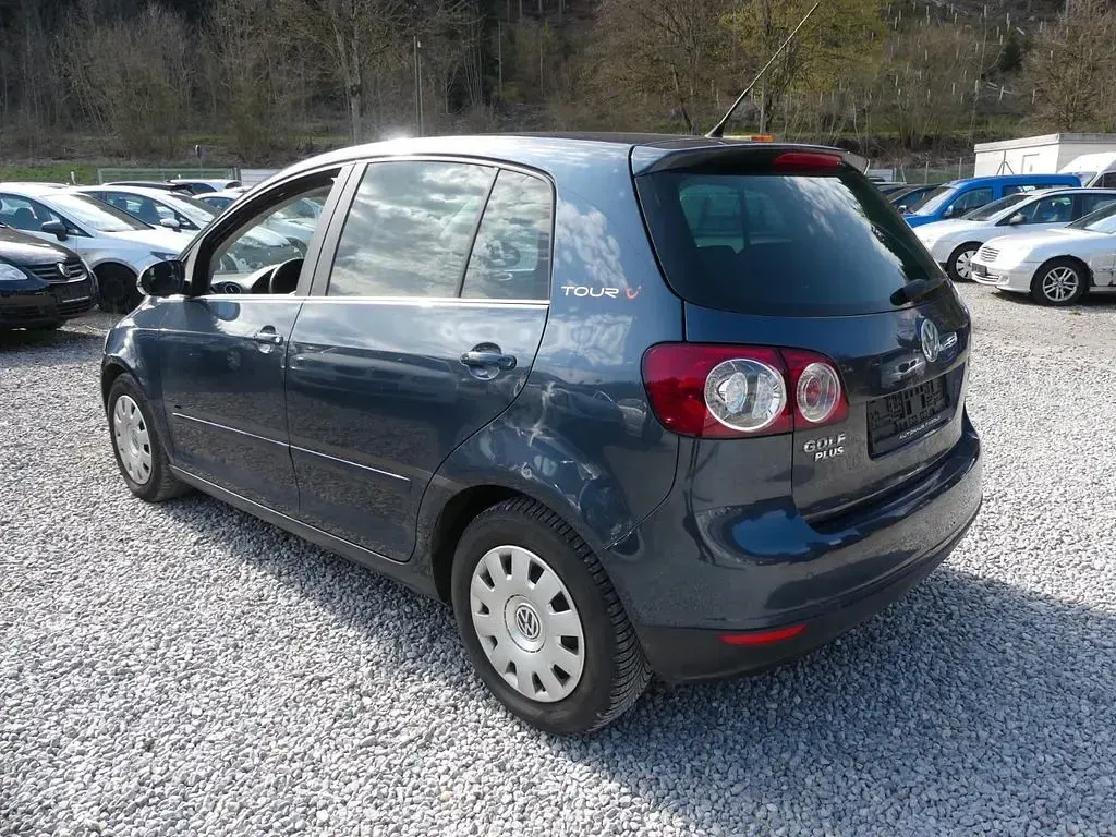 Gebraucht VW Golf Plus Edition 122 PS (89 kW) 2007 Blau Van / Kleinbus