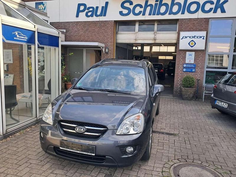 Urbangrau met. Gebraucht 2009 Kia Carens EX Van / Kleinbus | 4.290 € (Fairer Preis) - Bild 1/4