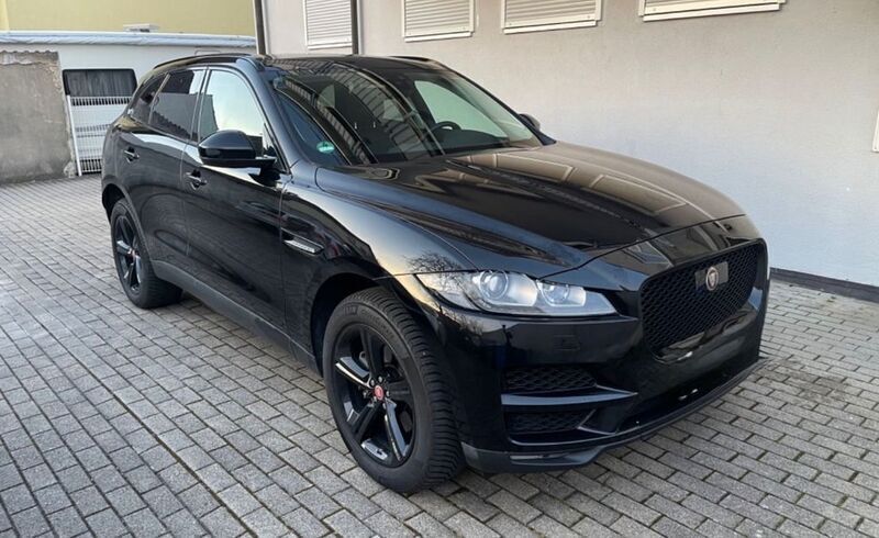 Schwarz Gebraucht 2019 Jaguar F-Pace Prestige SUV | 24.900 € (Superpreis) - Bild 1/4